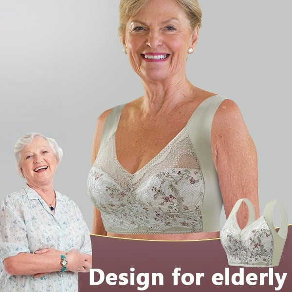 Plus Size Seamless Push Up Wireless Bra