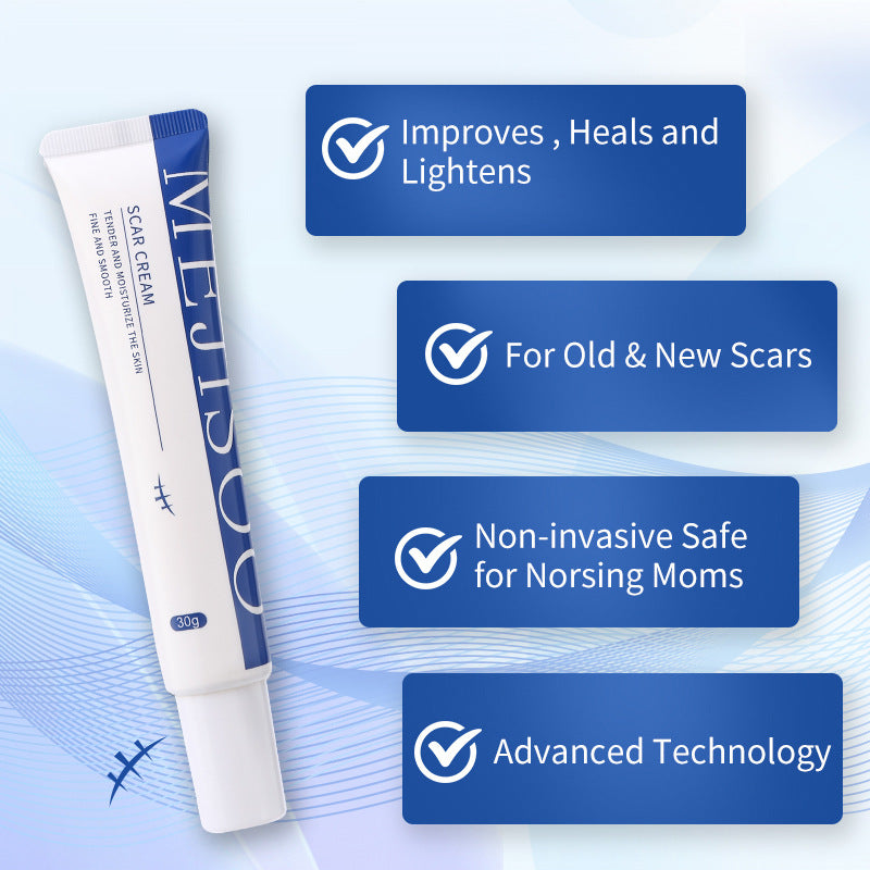 MEJISOO Reduces pigmentation fades scarsand lightens burns.