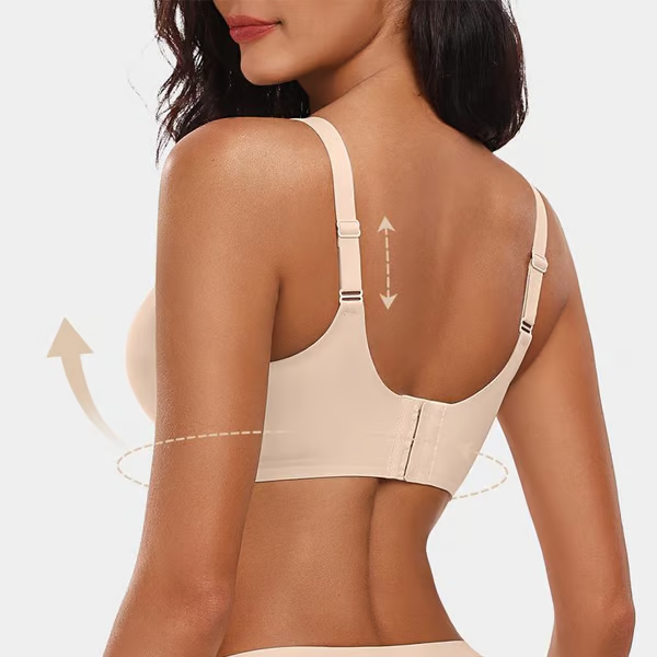 Motherâs Day SaleđSeamless Scalloped Push-Up Bra