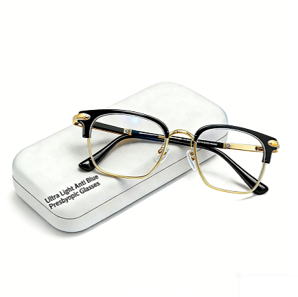 🎁Hot Sale🔥👓Ultra Light Anti Blue Presbyopic Glasses✨