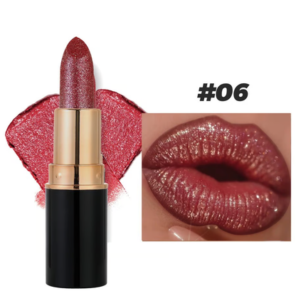 Diamond Lip Gloss Glitter Lipstick Waterproof