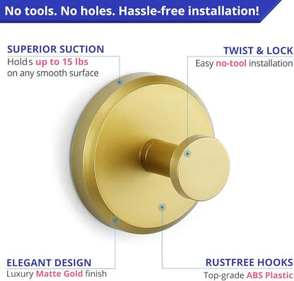 Christmas Sale🎄2025 Upgraded Suction Cup Hooks