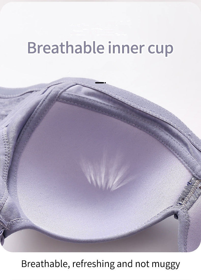 2023 PLUS SIZE THIN UNDERWEAR ANTI-SAGGING BRA