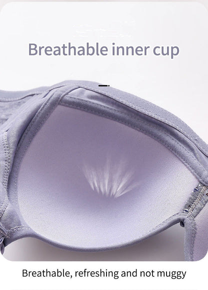 2023 PLUS SIZE THIN UNDERWEAR ANTI-SAGGING BRA