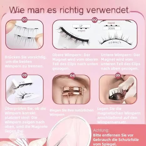 🔥✨ Hot Sale! ✨🔥 Magnetic Eyelashes – No Glue, No Mess, Effortless Glam Every Day 👁️💖💄 Travel-Friendly & Reusable Beauty Must-Have! 🌸💫