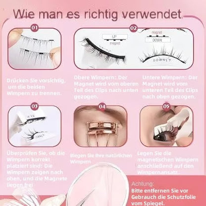 🔥✨ Hot Sale! ✨🔥 Magnetic Eyelashes – No Glue, No Mess, Effortless Glam Every Day 👁️💖💄 Travel-Friendly & Reusable Beauty Must-Have! 🌸💫