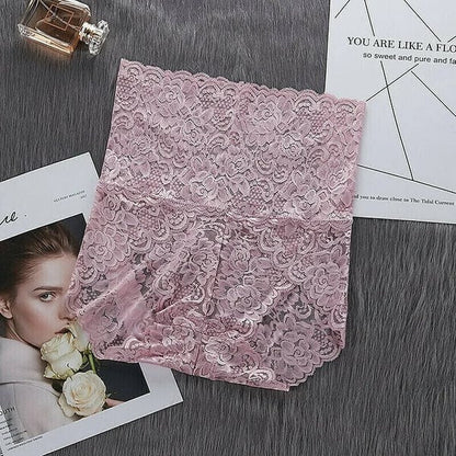 Sexy High Waist Pretty Lace Panties