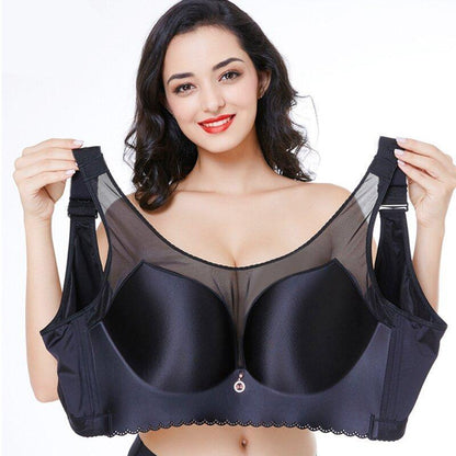 PLUS SIZE FULL CUP NO STEEL RING ULTRA THIN YOGA SPORTS BRA