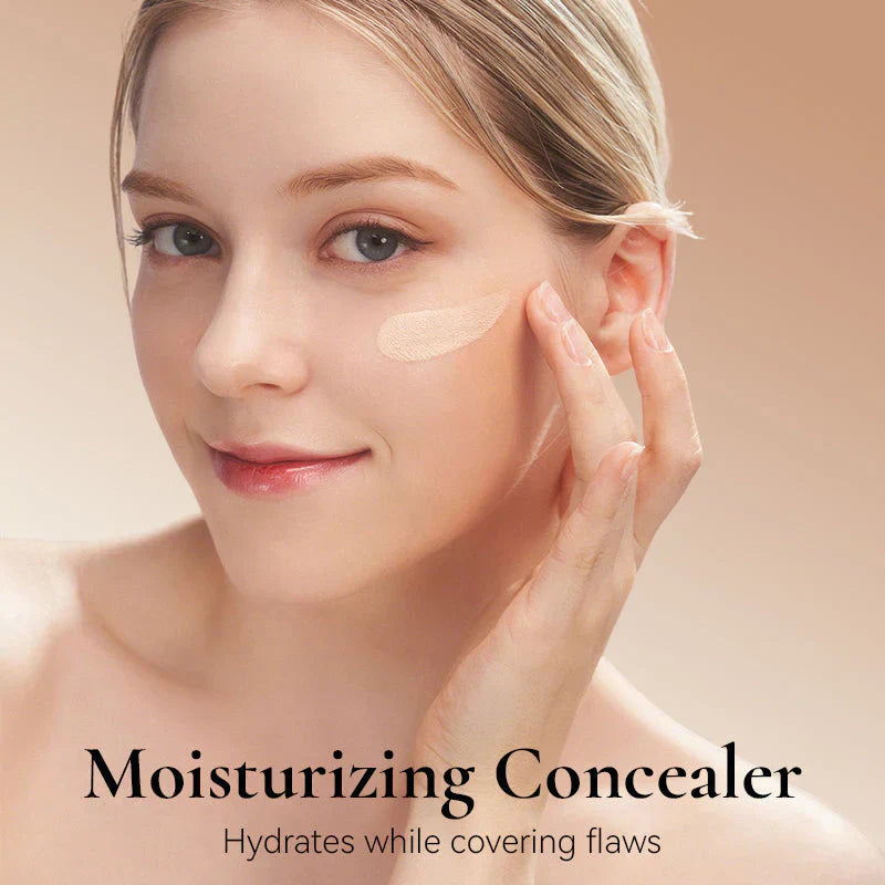 Double-Layer Concealer Cushion Powder Compact 2-In-1