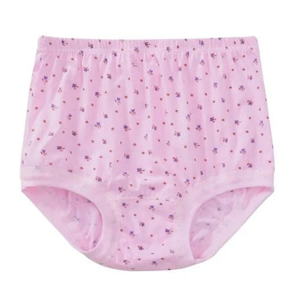New High-Waist Ladies Cotton Panties Plus Sizes
