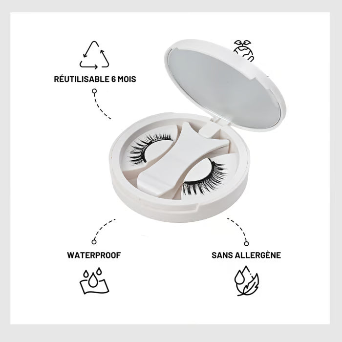 🔥✨ Hot Sale! ✨🔥 Magnetic Eyelashes – No Glue, No Mess, Effortless Glam Every Day 👁️💖💄 Travel-Friendly & Reusable Beauty Must-Have! 🌸💫