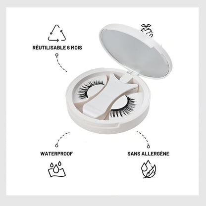 🔥✨ Hot Sale! ✨🔥 Magnetic Eyelashes – No Glue, No Mess, Effortless Glam Every Day 👁️💖💄 Travel-Friendly & Reusable Beauty Must-Have! 🌸💫