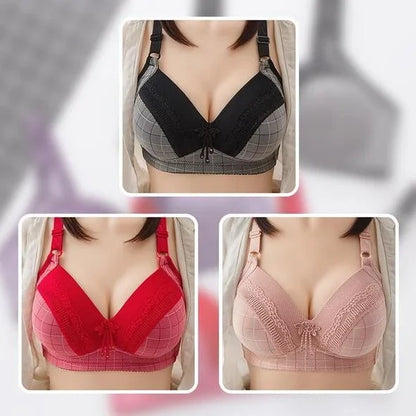 Comfort type no steel ring bra