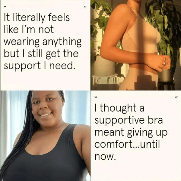 Real Plus Size Comfort Bra
