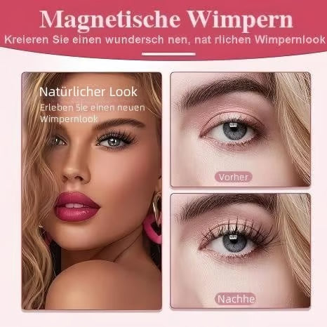 🔥✨ Hot Sale! ✨🔥 Magnetic Eyelashes – No Glue, No Mess, Effortless Glam Every Day 👁️💖💄 Travel-Friendly & Reusable Beauty Must-Have! 🌸💫