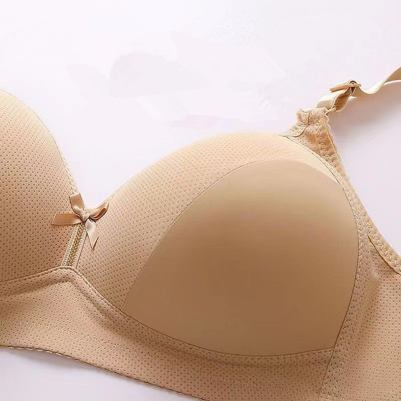 Plus size underwear bra Underwear Wire Free Comfort Soft Thin Breathable