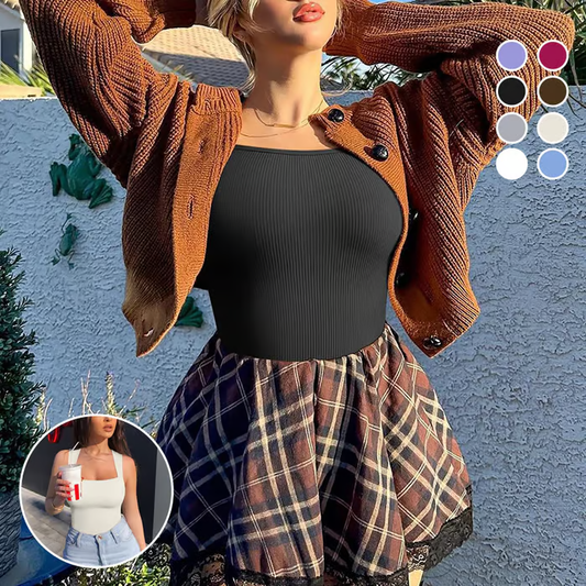 🔥Last Day ✨Sleeveless Tummy Control Tank Tops Bodysuits