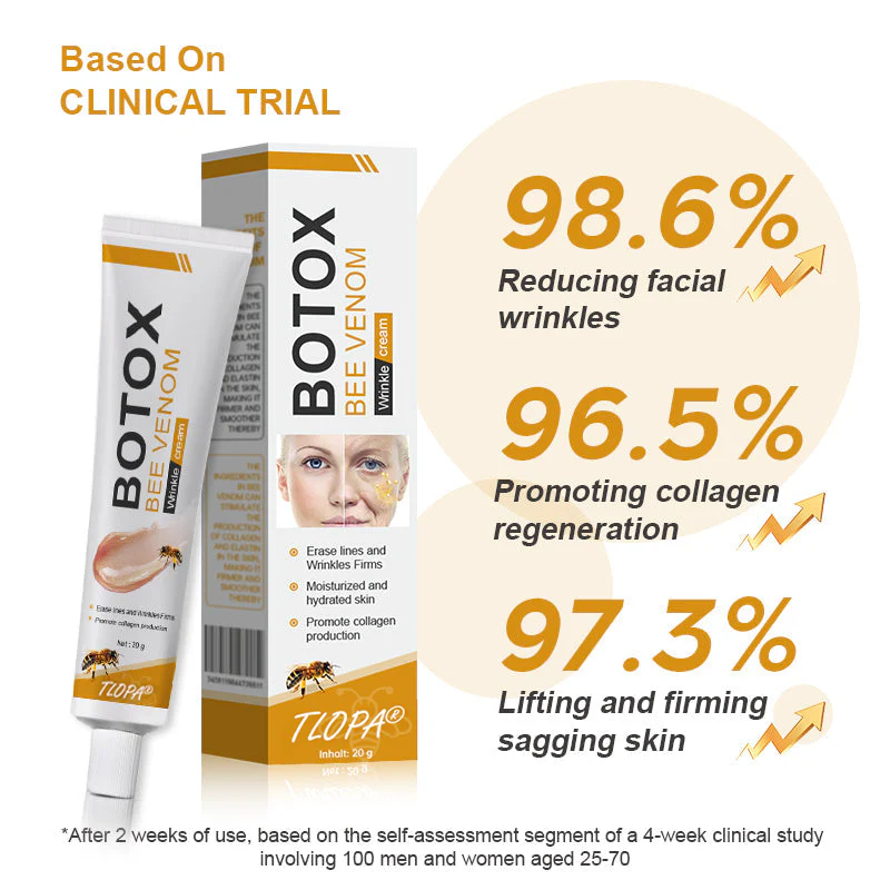 👨‍⚕️ Made and Shipped from US✅  Botox Bee Venom Wrinkle Removal Cream- LAST DAY 80% OFF
