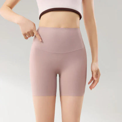 Stay-In-Place Seamless Shaper Short