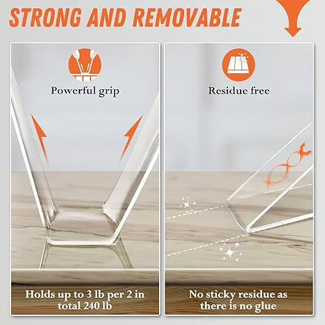 ✨Extra Large Double Sided Tape , Clear & Tough Nano Tape, Multipurpose Mounting Tape