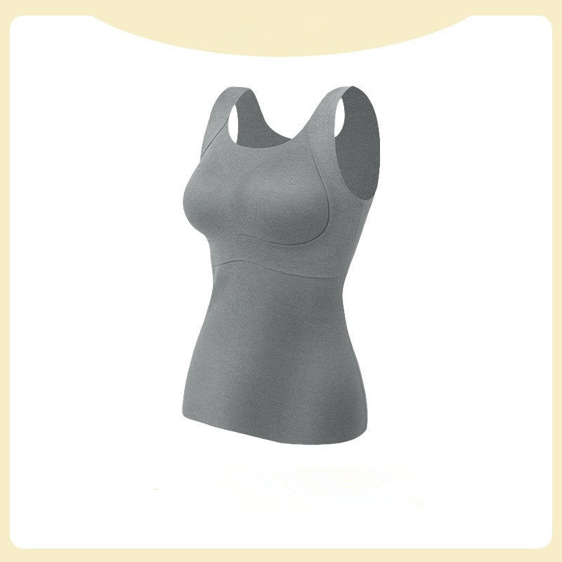 Womens Thermal Tank Tops With Built in Bra
