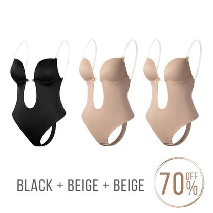 2023  Plunge Backless Body Shaper Bra
