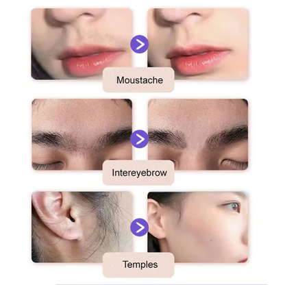 Gentle and Painless Facial Hair Removal Cream