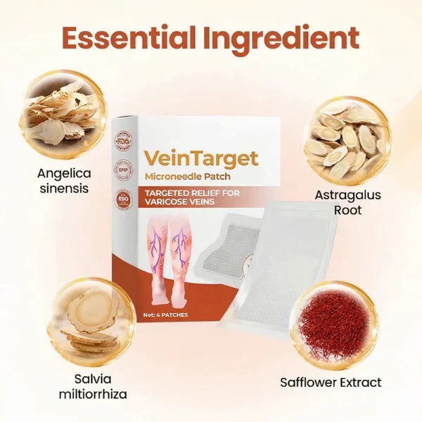 VeinTarget Microneedle Patch