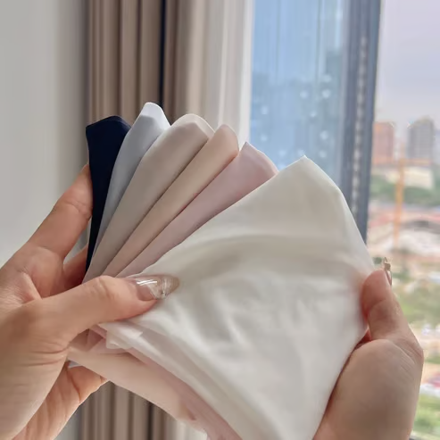 Ultra Thin Ice Silk Panties for Women - Leak Proof Non-Marking Invisible Breathable Sexy Briefs