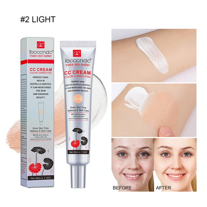 Hydrating CC Cream Foundation with Centella Asiatica