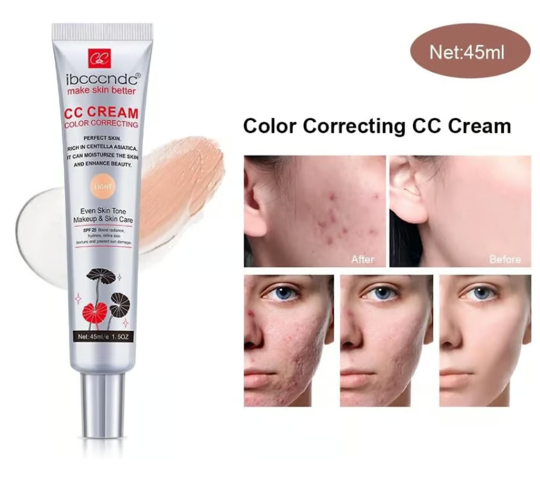 Hydrating CC Cream Foundation with Centella Asiatica