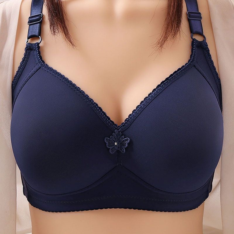 2025 NEW PLUS SIZE BRA UNDERWEAR WIRE FREE COMFORT SOFT THIN BREATHABLE