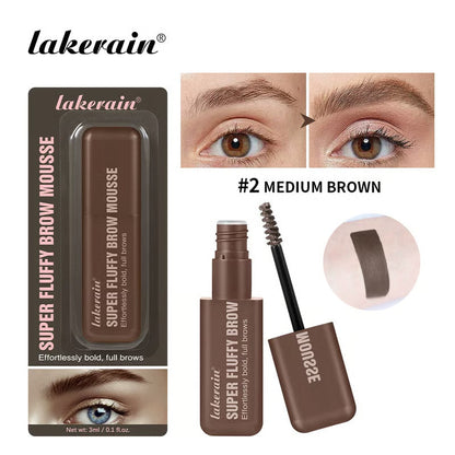 buy one and get one free！Eyebrow Volumizing Mousse, Buildable Soft & Full brows, All-day Wear, Flake Resistant
