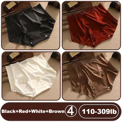 High waist womens underwear tummy control warm antibacterial panties