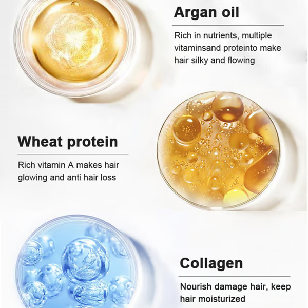 COLLAGEN HAIR MASK + Morocco argan oil