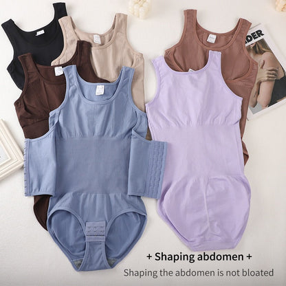 BUTTONED SHAPEWEAR BODYSUIT