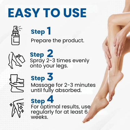 BARUBT Varicose Vein Solution Spray | Reduce Leg Pain and Swelling by 90% – Eliminate Varicose Veins in 2 Weeks!