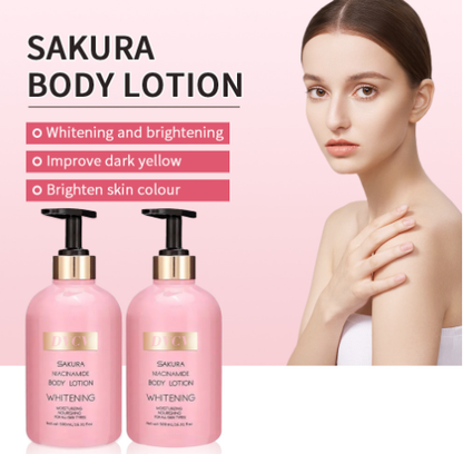 DVDC Sakura Niacinamide Body Lotion.