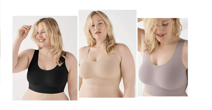 ULTRA COMFORT SEAMLESS SHAPING WIREFREE SUPPORT BRA PLUS SIZES S 6XL