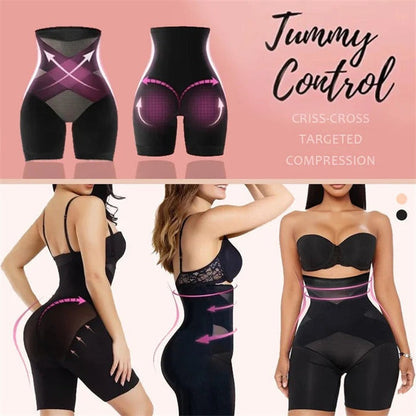 2023 New Cross Compression Abs  Booty High Waisted Shaper