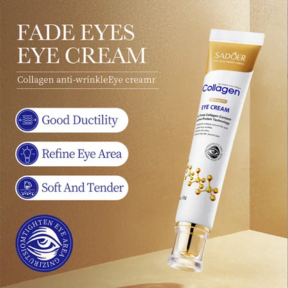 Instant Eye Bag Removal Cream Collagen Removal Wrinkles Firming Skin Fade Fine Lines Brighten Dark Circle