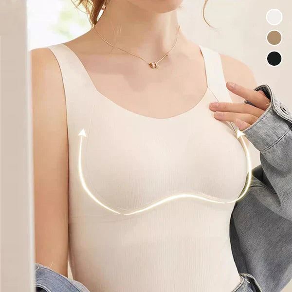 Womens Thermal Tank Tops With Built in Bra