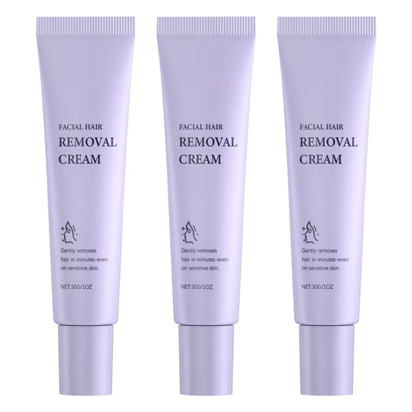 Gentle and Painless Facial Hair Removal Cream