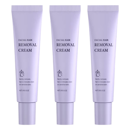 Gentle and Painless Facial Hair Removal Cream