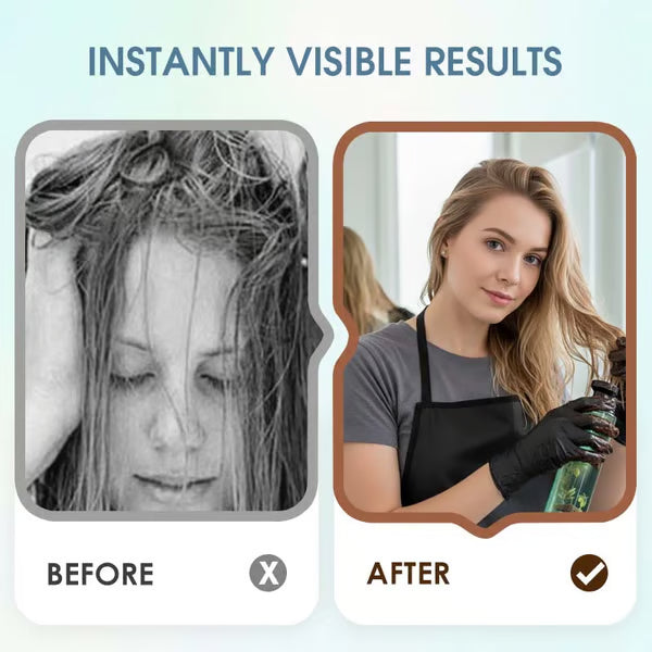Long-Lasting Botanical Essential Oil Hair Dye