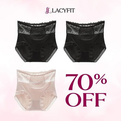 LacyFit 💖Last Day 70% OFF✨⛱️#1 Free Shipping🏆- Silky Comfort High Waist Hiplift Panties
