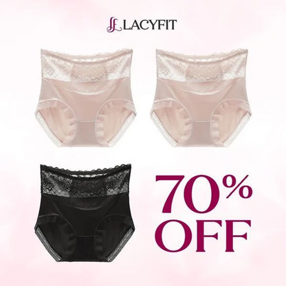 LacyFit 💖Last Day 70% OFF✨⛱️#1 Free Shipping🏆- Silky Comfort High Waist Hiplift Panties