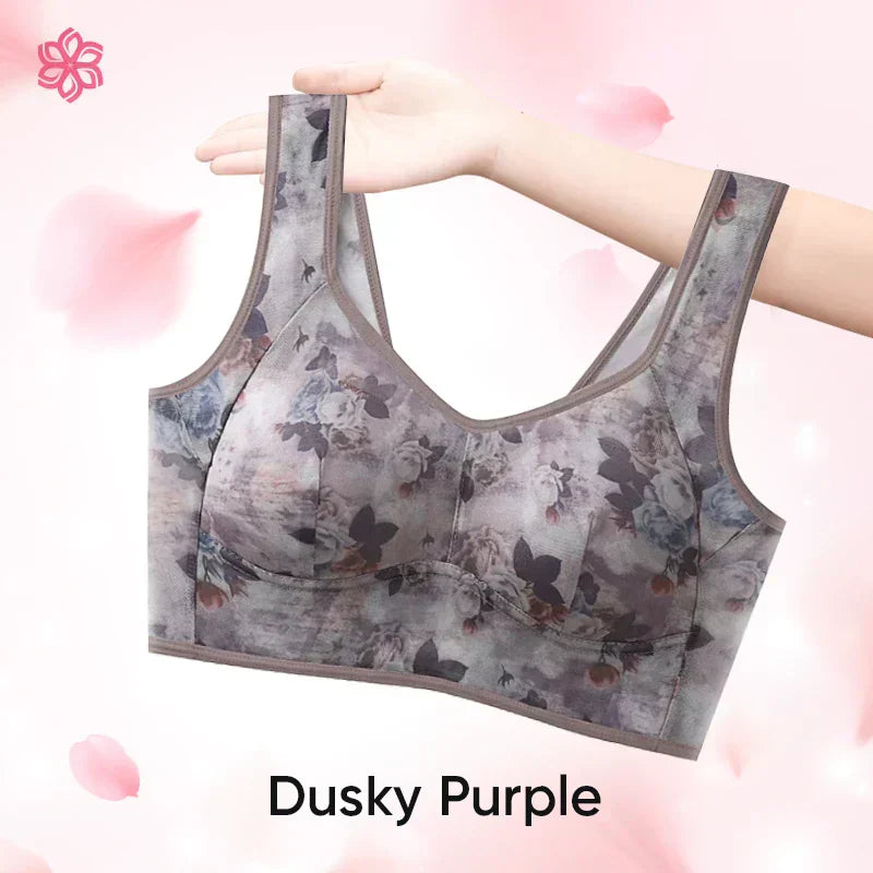 Ice Silk Lace Cooling Comfort Bra