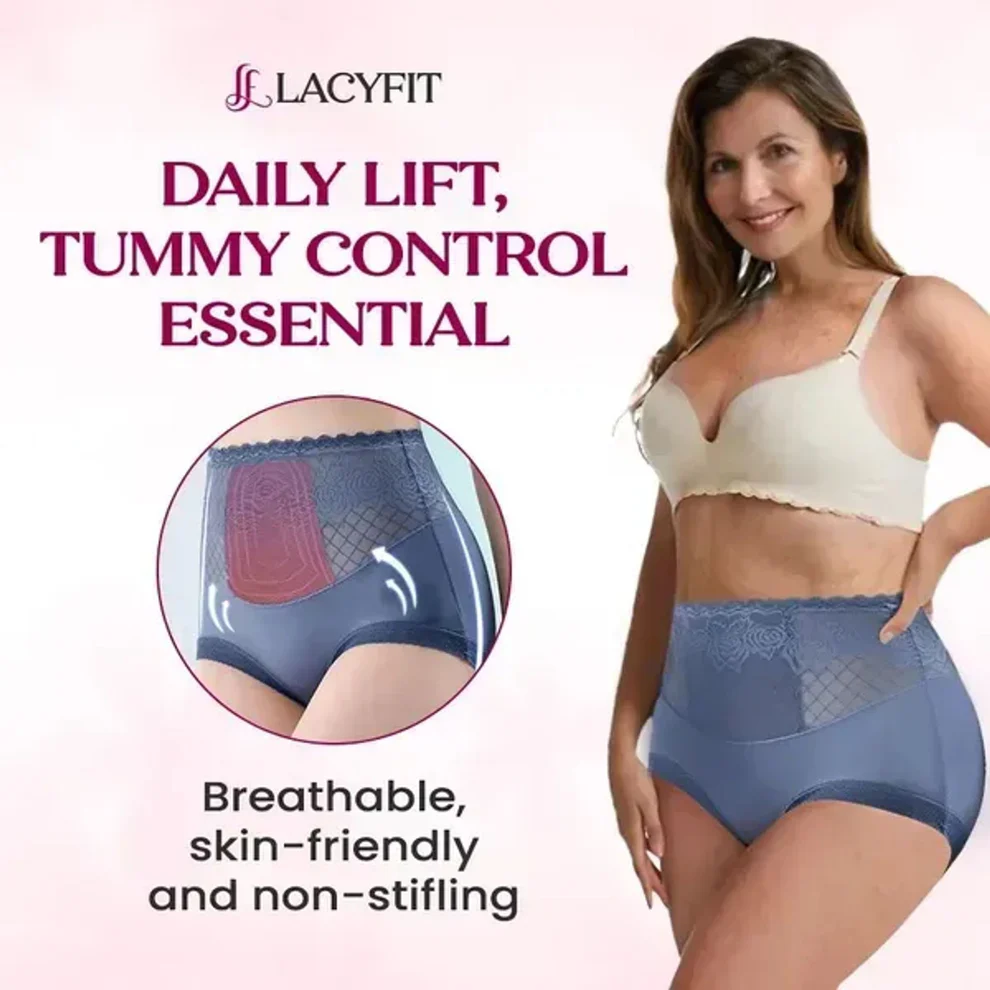 LacyFit 💖Last Day 70% OFF✨⛱️#1 Free Shipping🏆- Silky Comfort High Waist Hiplift Panties