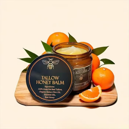 🔥Organic Grass-Fed Beef Tallow Balm with Raw Honey